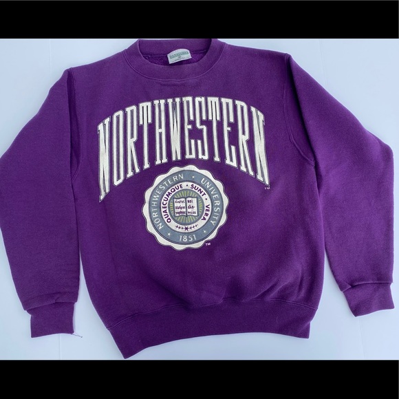 northwestern crew neck